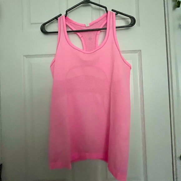 Pink lululemon tank top size 8 - Picture 1 of 5